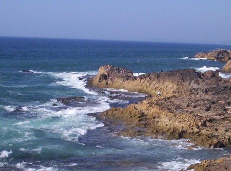 Essaouira - La côte vue de la Skala